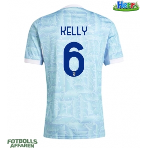 Juventus Lloyd Kelly #6 Bortatröja 2025-26 Kortärmad